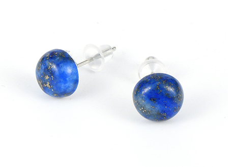 Lapis Lazuli stud earring