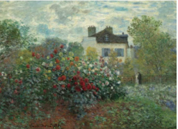 Monet's Summer Garden Greeting card