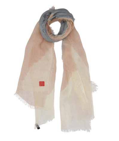 022 13 Camel linen scarf