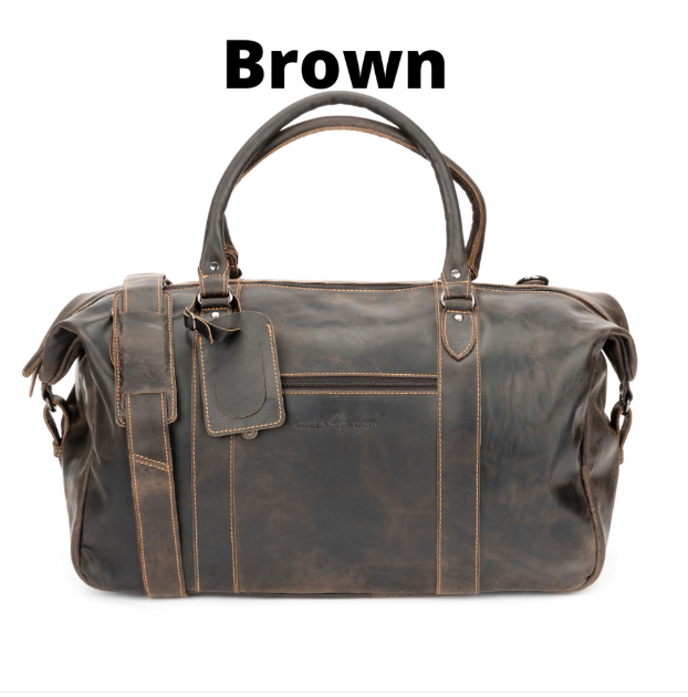 Weekender Duffle Bag - Brown