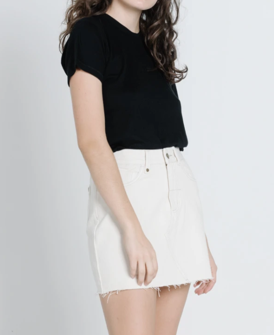 Leni Skirt Shady White