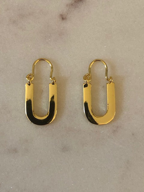 Gold hoop small