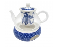 Elephant Glass Teapot