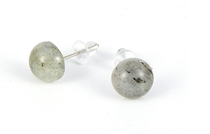 Labrodite stud earring