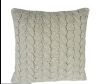 Cable Knit Cushion Natural
