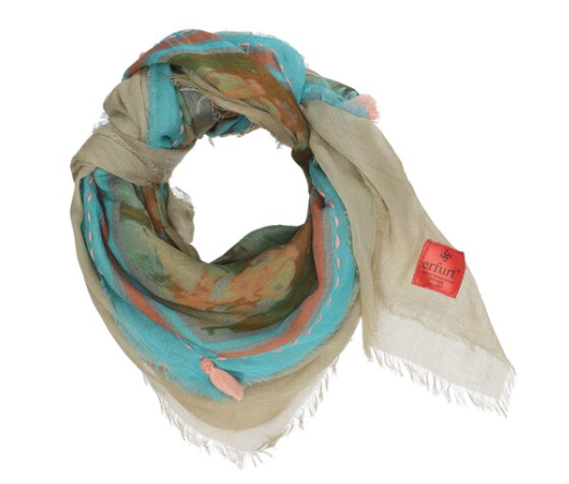 027 41 Moss square scarf silk